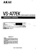 VS-A77INST